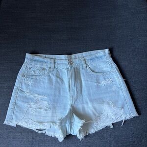 American Eagle Outfitters Light Wash Festival Shortie